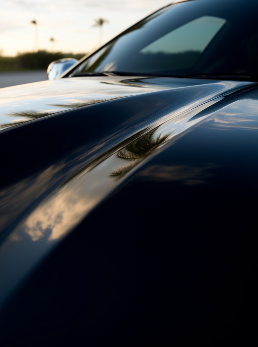 Detailed vehicle exterior